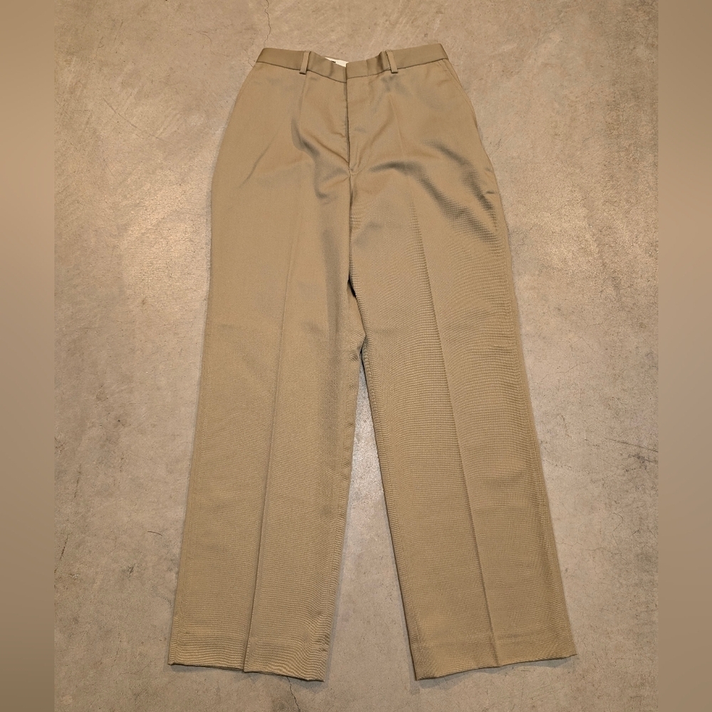 VTG 90s Land End Kakis Women's 10 USA Made Brown